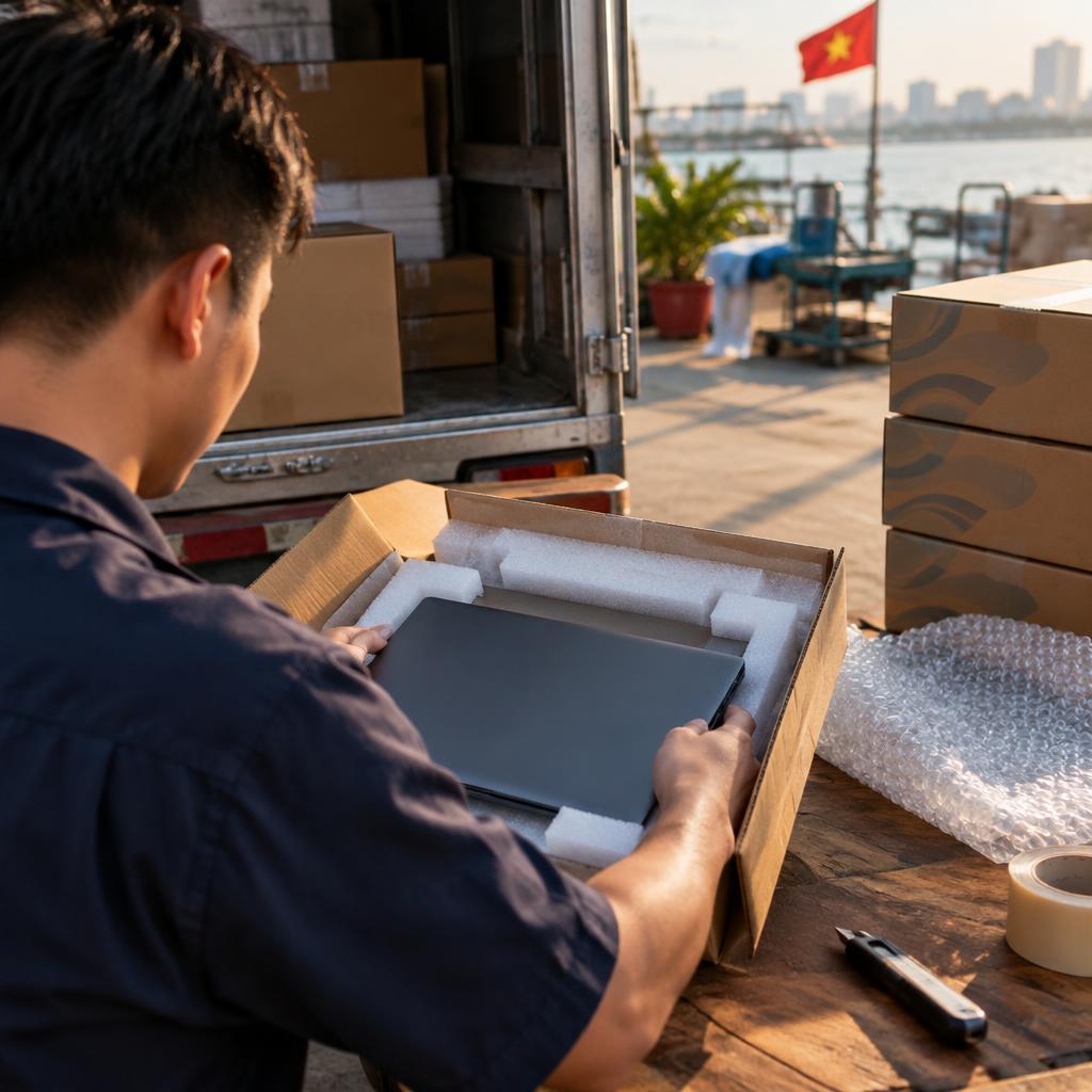 Tại sao vận chuyển đồ điện tử an toàn là yếu tố then chốt?