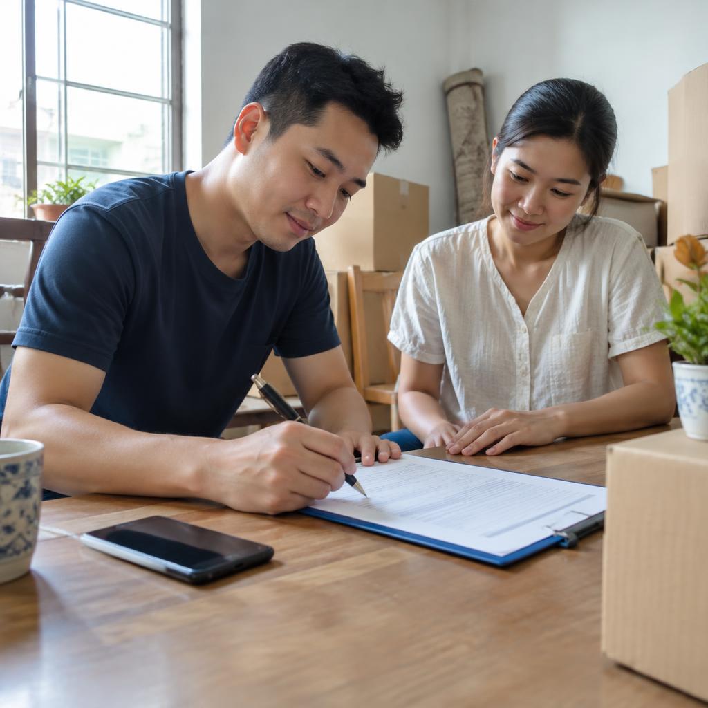 Hợp đồng dịch vụ chuyển nhà