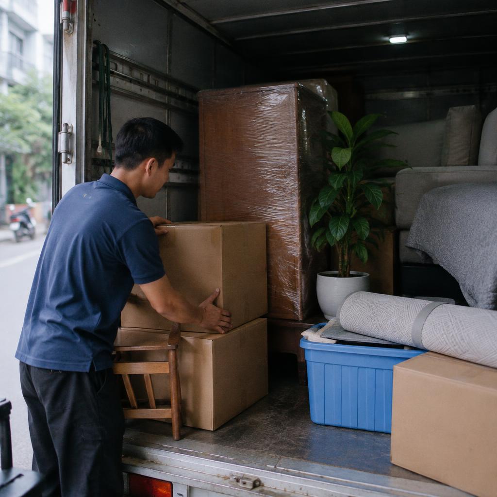 Các nguyên tắc vàng khi sắp xếp đồ trên xe tải là gì?